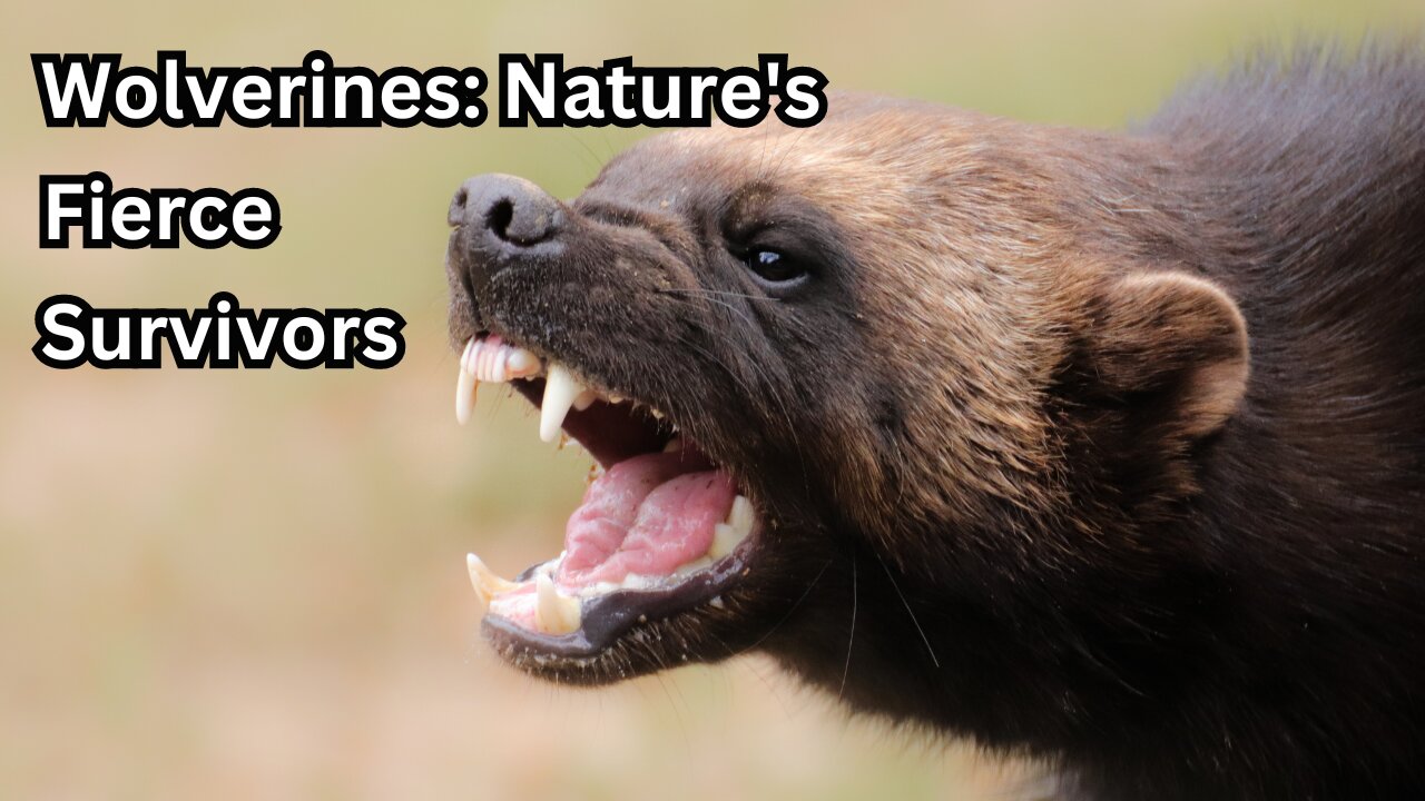 Wolverines: Nature's Fierce Survivors