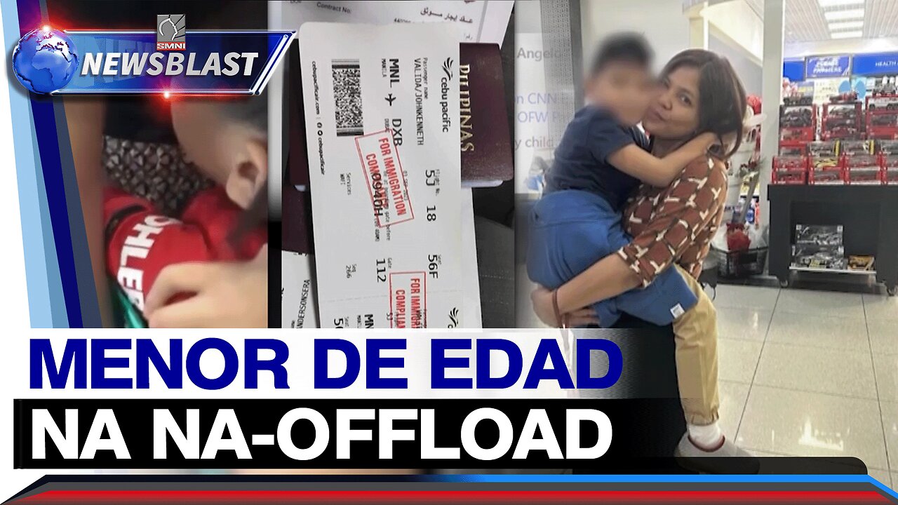 Menor de edad na dalawang beses na-offload tinulungan ng OFW Partylist na makabalik sa UAE