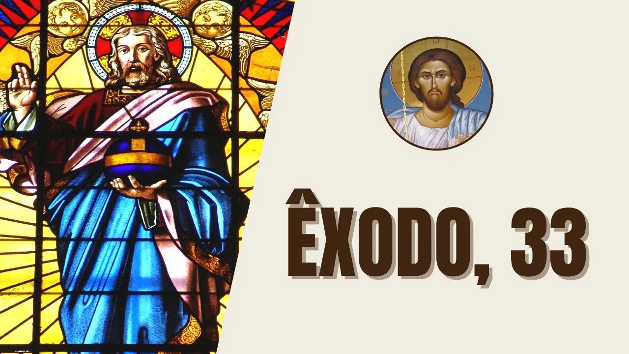 Êxodo, 33 - "O Senhor disse a Moisés: Vai, parte daqui com o povo que tiraste do Egito"