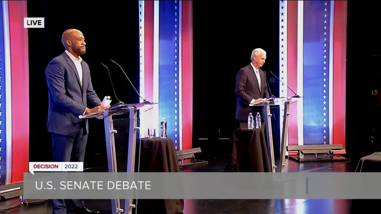 WATCH: Mandela Barnes, Ron Johnson face off in debate