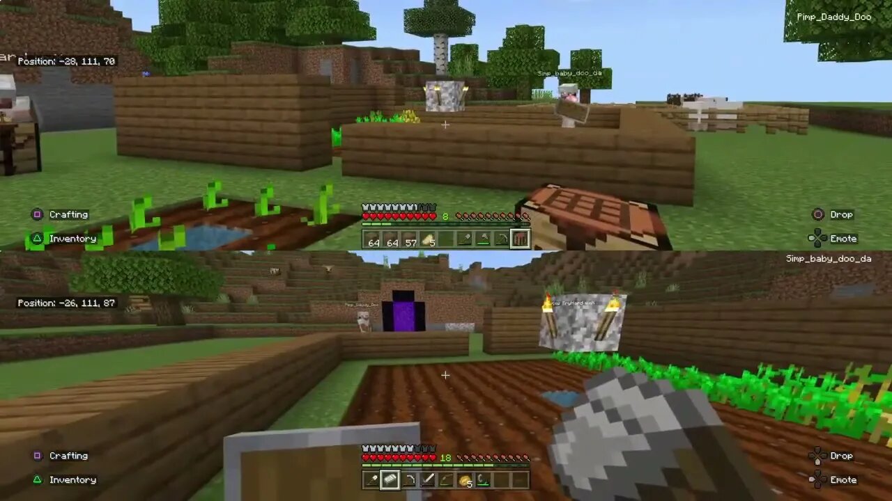 Three Idiots Play Minecraft: Day 9
