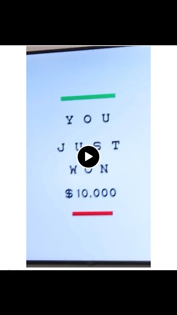 $10,000 he couldnt believe!!!!