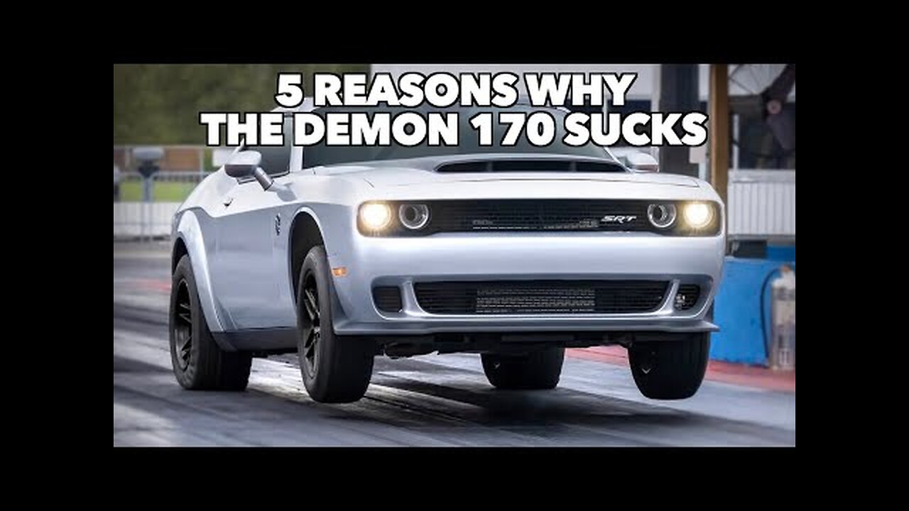 5 Things That SUCK About The Dodge Demon 170