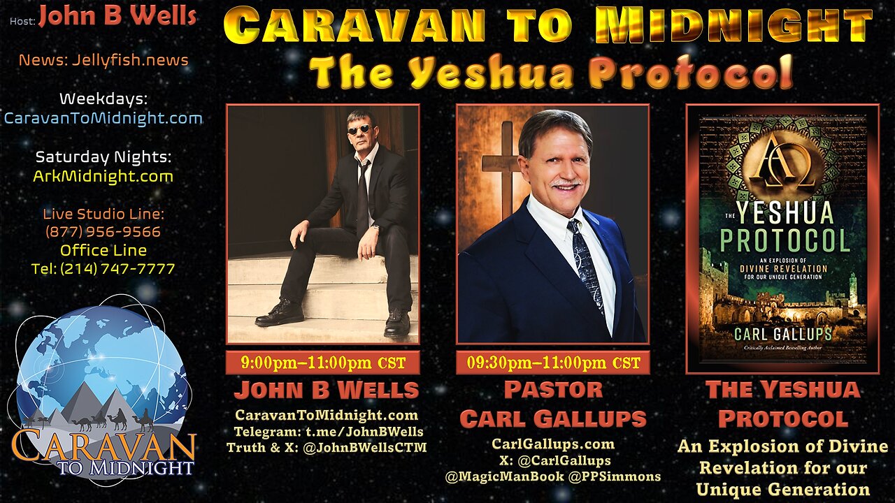 The Yeshua Protocol - John B Wells LIVE