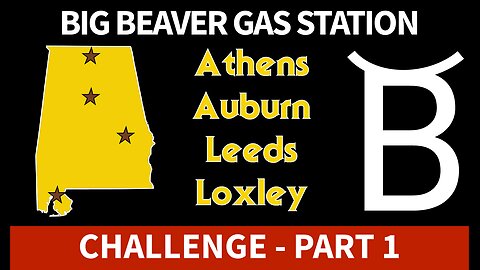 Alabama Buc-ee's "Big Beaver Gas Station Challenge" by BurroughsPoint Part 1