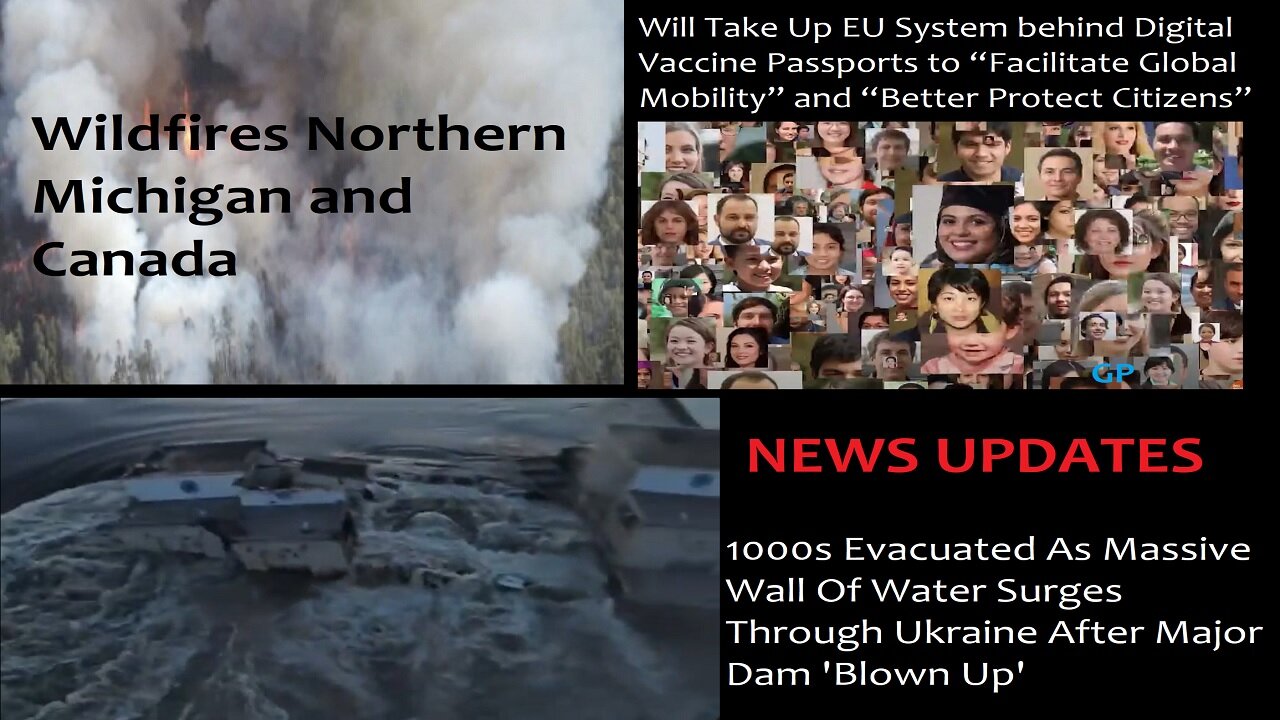 Ukraine Dam Blown Up 1000's Evacuated: WHO Body Calls For A 'Simulation' Prep Health Crisis