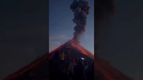 These Folks Were Way Too Close To This Massive Volcano Eruption!