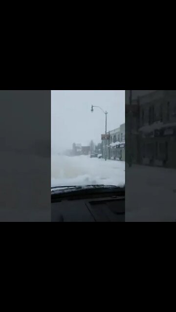 Lots of Snow in St Paul Alberta