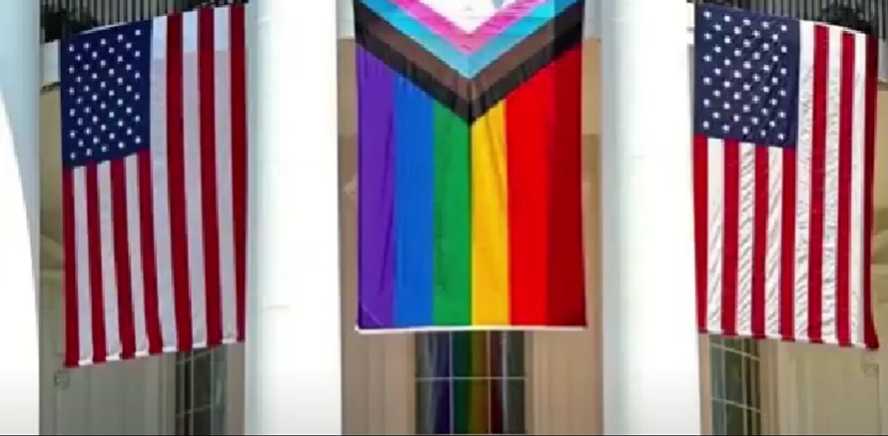 VIOLATION OF FLAG CODE: THE PRESIDENT'S DECISION TO PRIORITIZE LGBTQ FLAG ABOVE THE AMERICAN FLAG