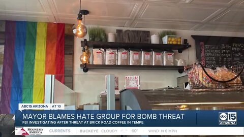 Community reacts to threat at Tempe coffee shop