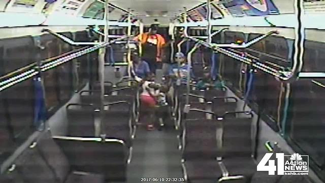 Second angle of stabbing on KCMO bus