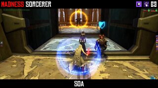 SWTOR 7.0 Madness Sorcerer: Veteran Boss Fight - Soa From Eternity Vault [Twitch Upload]