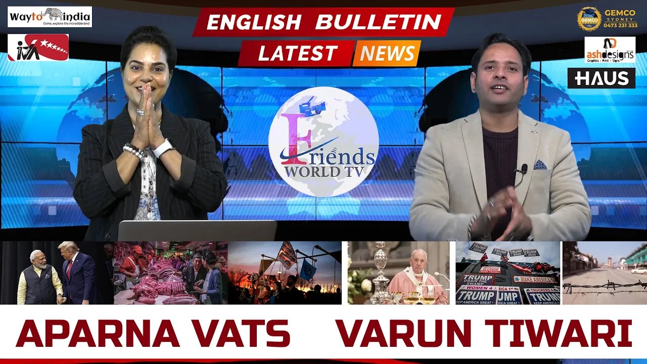 LATEST NEWS UPDATES | ENGLISH BULLETIN | Varun Tiwari with APARNA VATS
