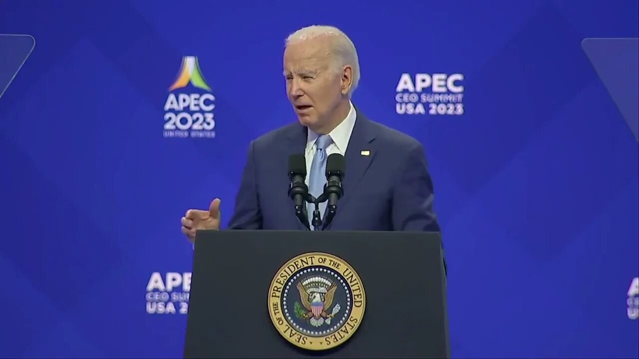 Biden Rambles About China: "As My Generation Would Say Back In The Day, This Is Not All Kumbaya"