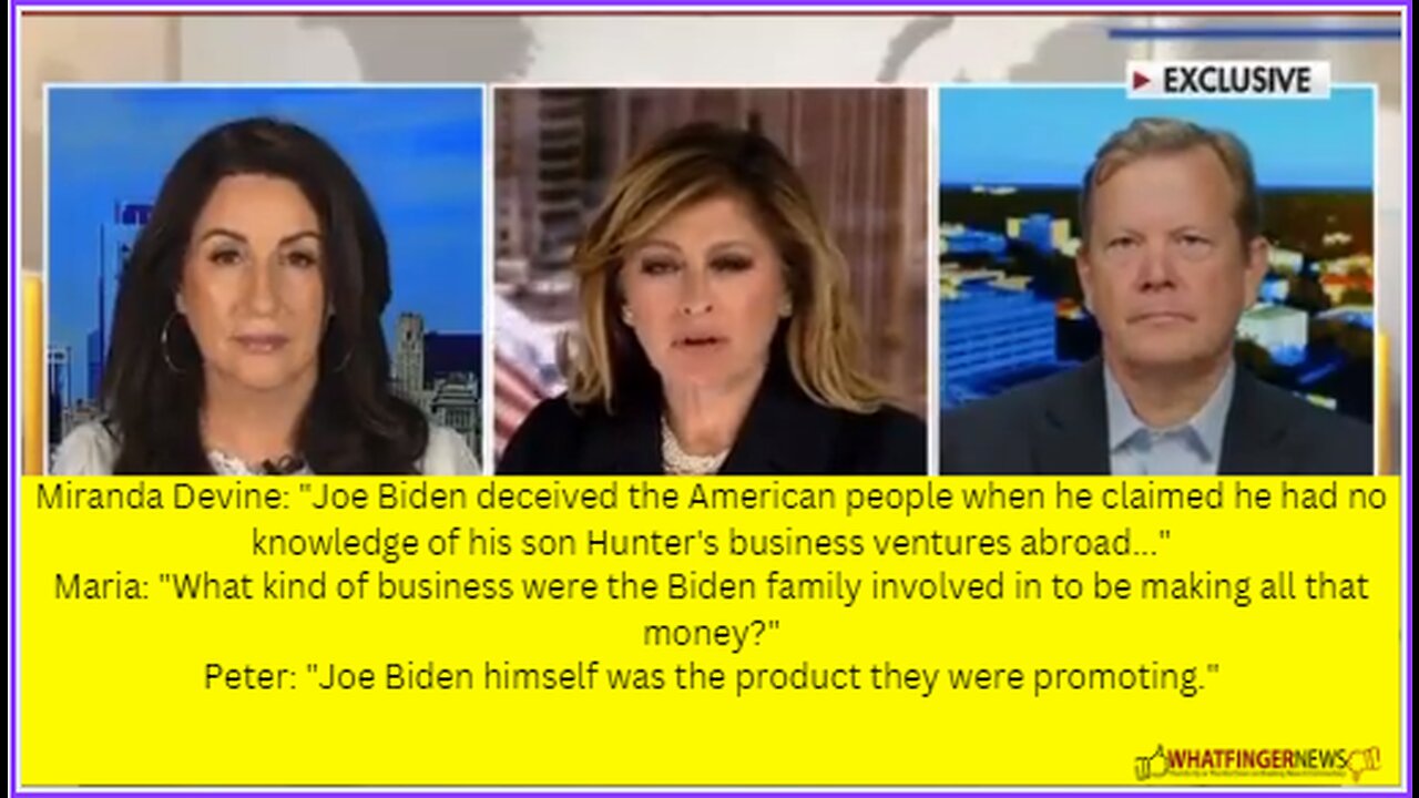 Miranda Devine: Joe Biden deceived the American people when he claimed he had no knowledge