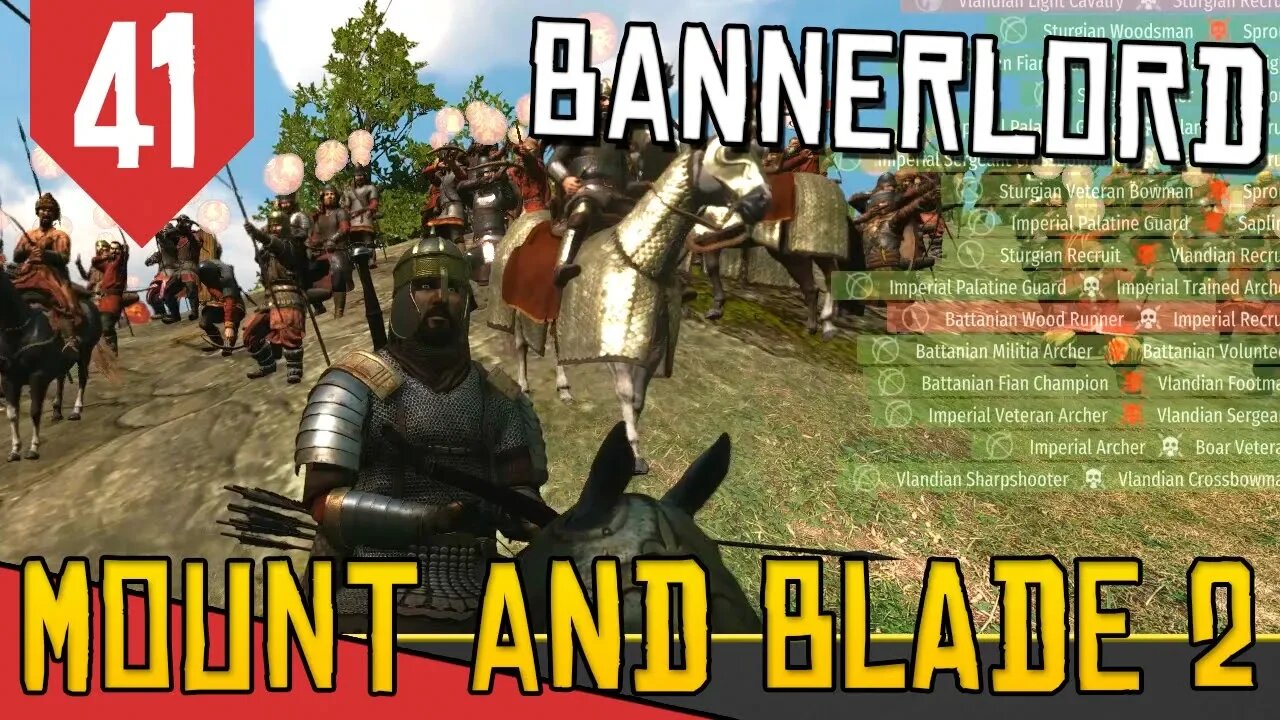 Morrinho da ALEGRIA - Mount & Blade 2 Bannerlord #41 [Gameplay Português PT-BR]