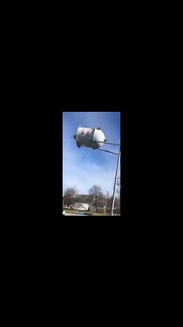 Water tower's last lament (sound on)