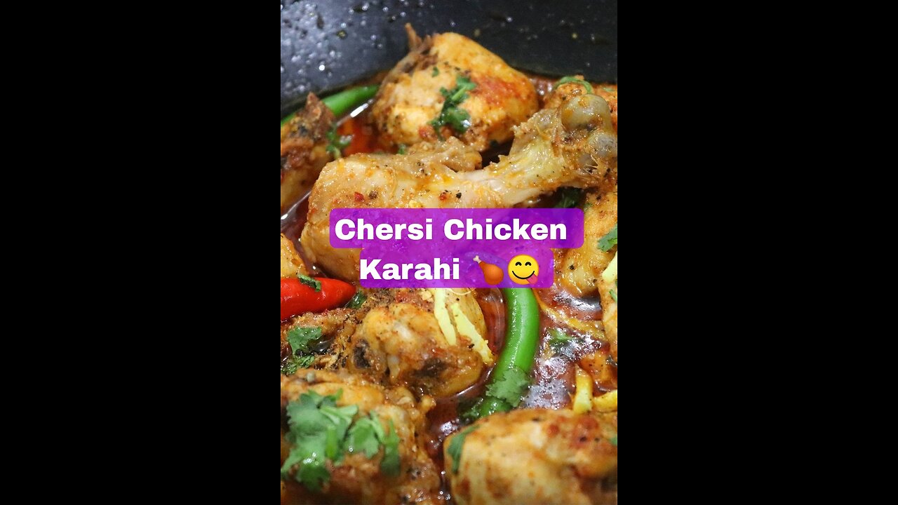 How To Make Charsi Chicken Karahi 🍗😋 Chersi Chicken Karahi Kasy Bnayn