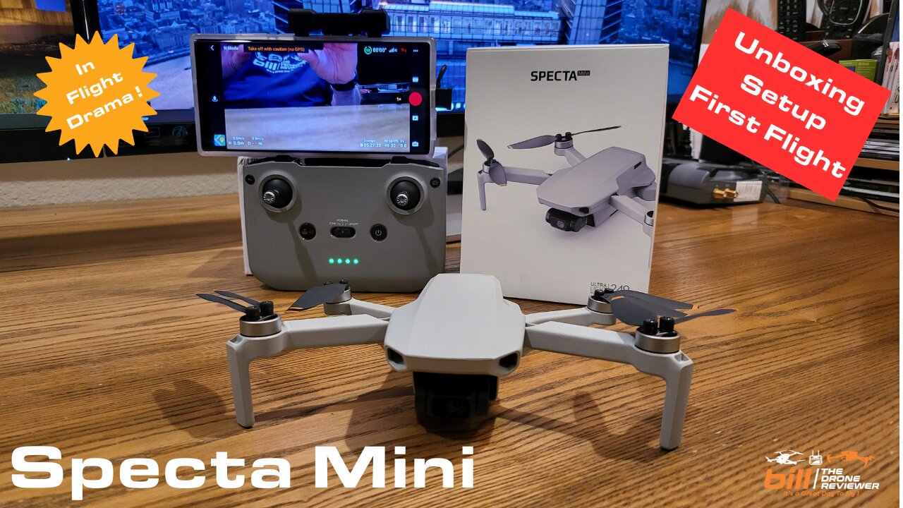 Specta Mini Unboxing Setup First Flight