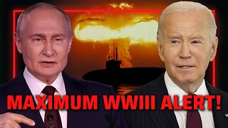 MAXIMUM WWIII ALERT! Putin Says Russia Now Officially "At War" With NATO After Biden Announces