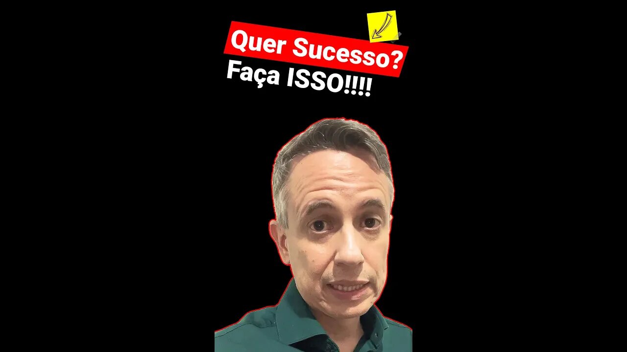 Quer mais sucesso? Faça isso #shorts