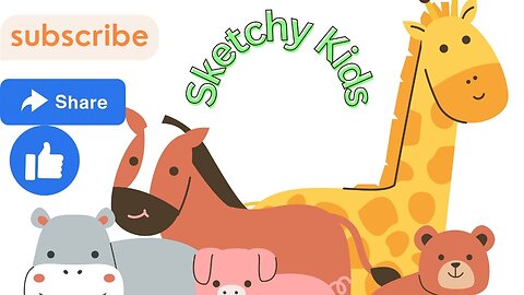 Nursery rhyme A to Z learning video with drawing