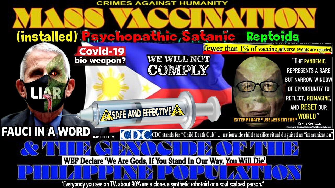 TruthSeekerNews1984: MASS VACCINATION & THE GENOCIDE OF THE PHILIPPINE POPULATION