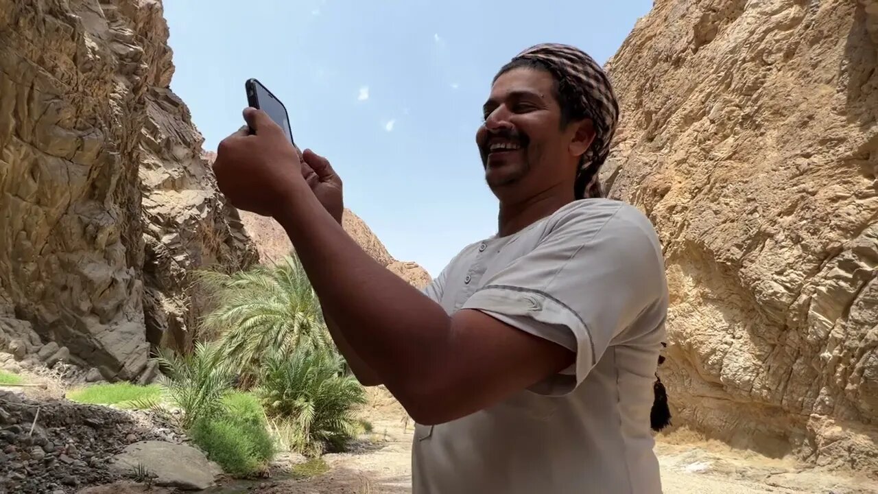 BONUS VIDEO - Walking Tour of Hidden Wadi in Saudi Arabia