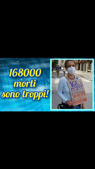 C'è, anche, chi protesta a favore della mascherina!