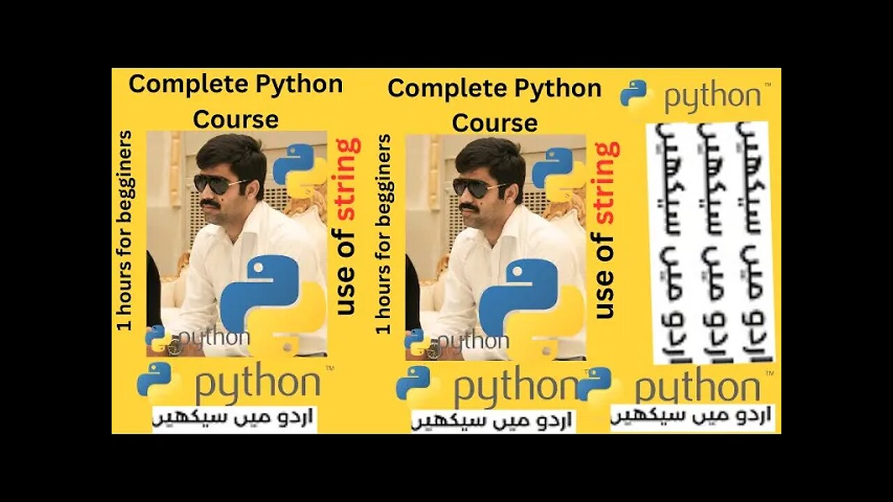 Python Tutorial for Beginners | Basic Python of String (Built-in Function) | python tutorial 01