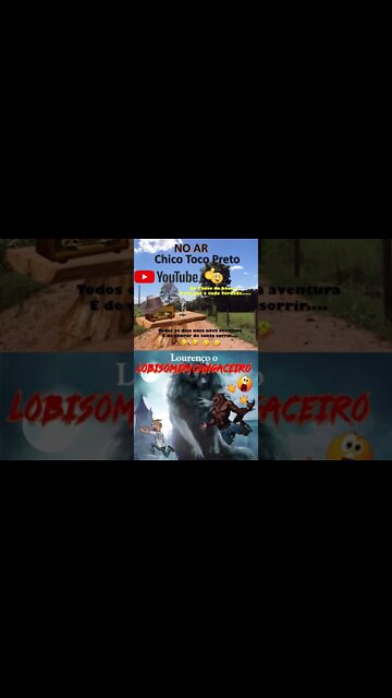 O Lobisomem colocou até o delegado para correr... #shorts