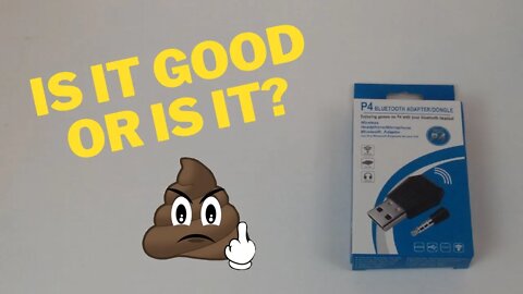 P4 Bluetooth Adaptor/Dongle Review - For The PS4 - Is It Good Or Is It Crap?