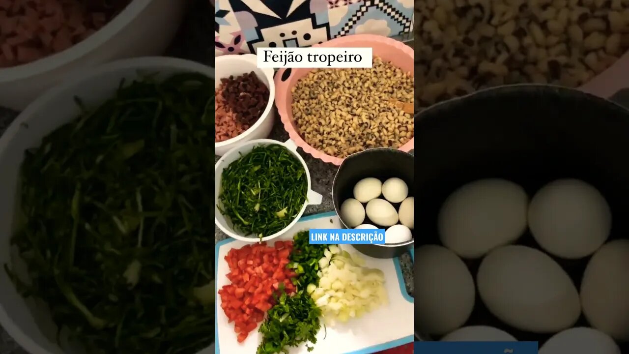 FEIJÃO TROPEIRO MARAVILHOSO 🤤❤️ | Receitas #Shorts