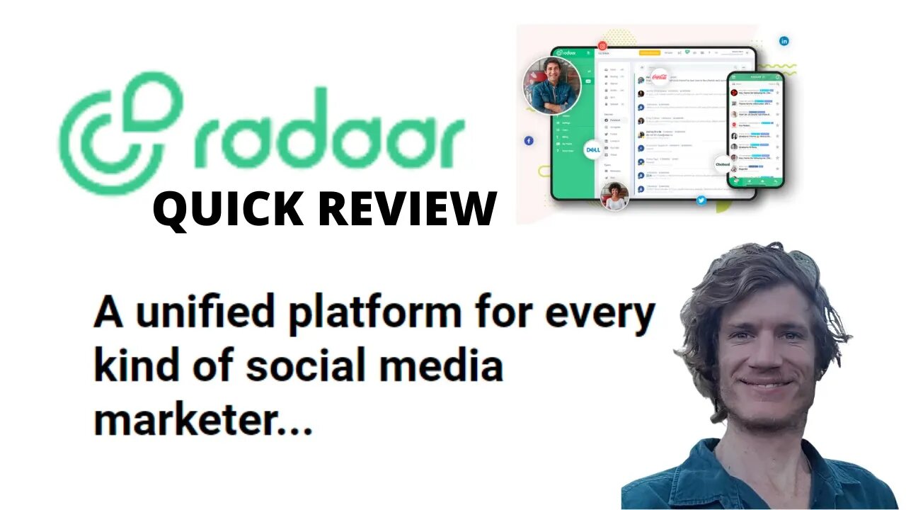 Software Media Management Tool Quick Walkthrough Review of RADAAR Software Alt to Hootsuite, Buffer