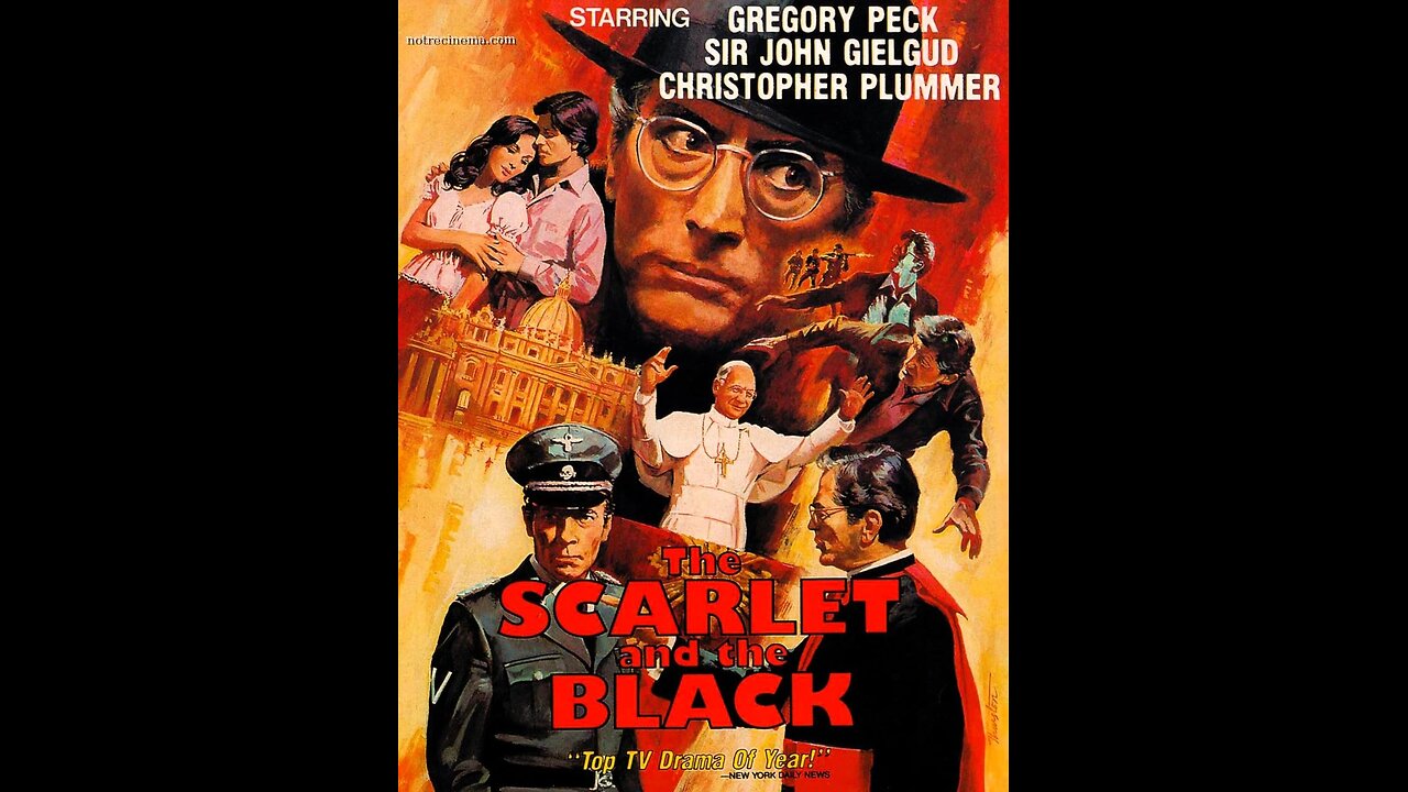 The Scarlet and The Black (1983) Gregory Peck & Christopher Plummer