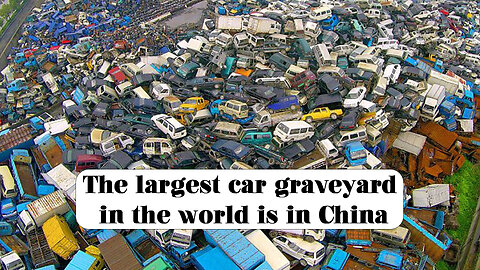 The largest car graveyard in the world is in China @InterestingStranger