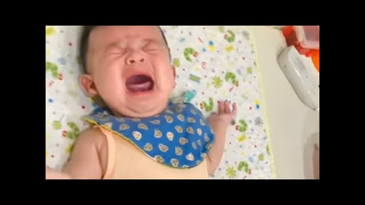 baby funny and cute vs doctor || baby cute crying