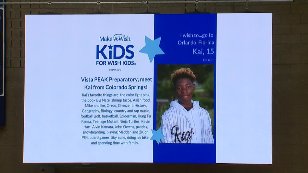 Vista PEAK Preparatory holds fundraiser for 15 year old