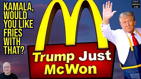 🔥🍟 **Donald Trump Serves Fries & Trolls Kamala Harris In The Ultimate McDonald’s Stunt!** 🍟🔥