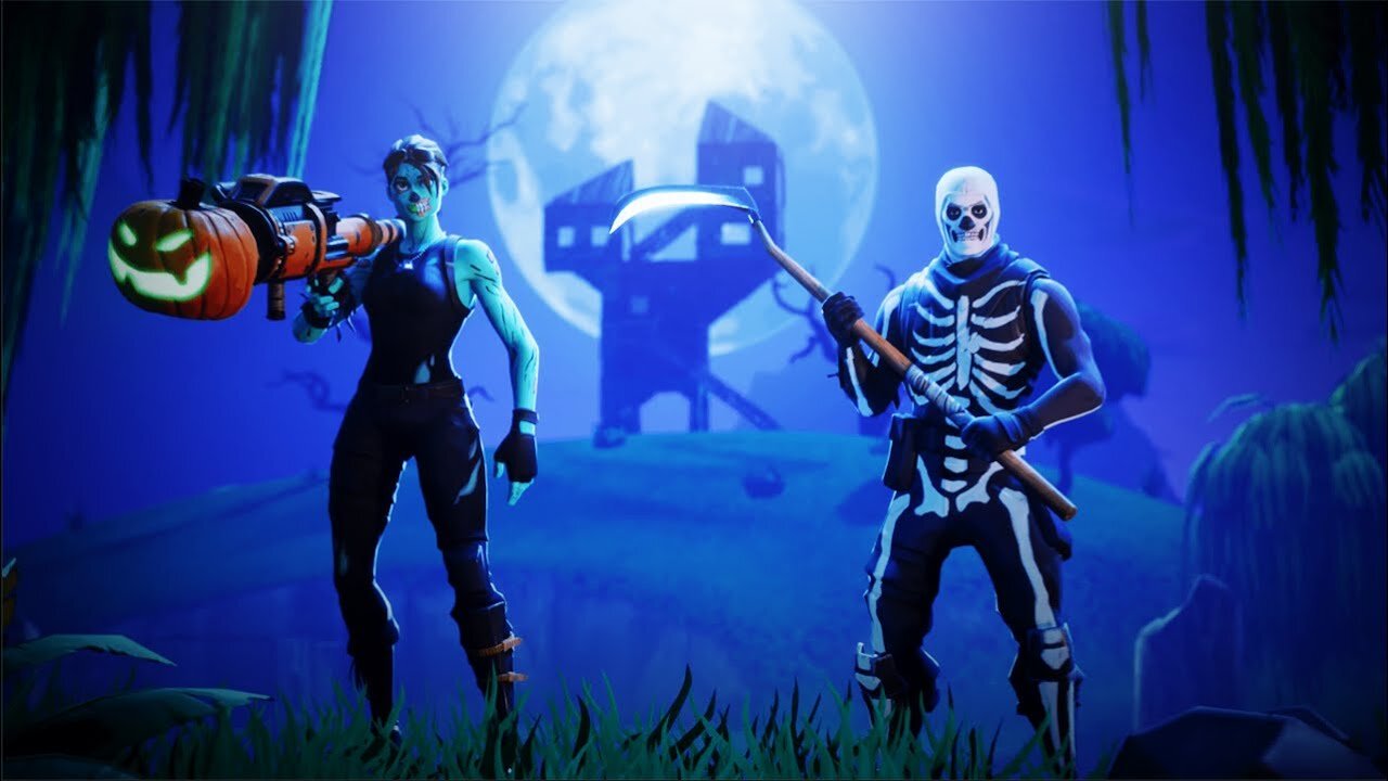 Playing Fortnitemares Squads and getting victory