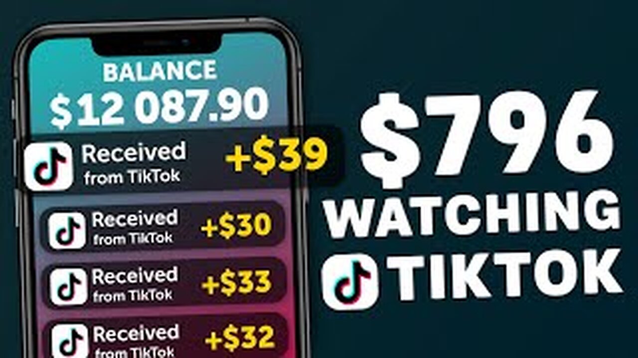 Title Automatic $30 Every 5 Min From TikTok Videos - Make Money Online