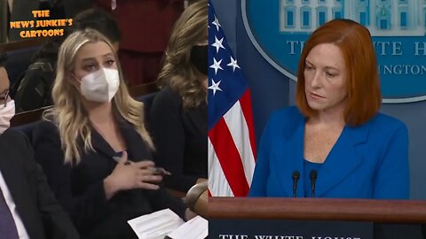 Psaki dodges when asked if Biden was looking at his watch during the dignified transfer.