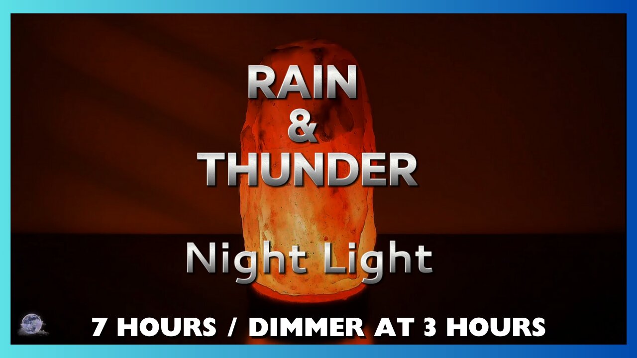 Rain & Thunder / SLEEP SOUNDS - Dimmer at 3 Hours