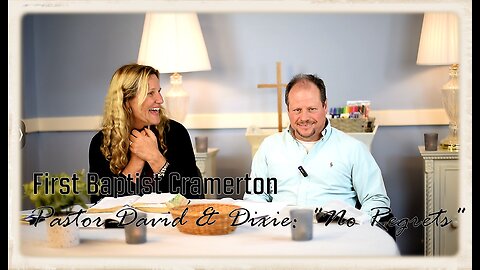 "No Regrets" I First Baptist Cramerton I Wednesday, November 8, 2023 I (Part 2 of 6)