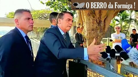 Bolsonaro fala sobre Amazônia, queimadas, ONGs, Fundo, soberania, interesses externos, ouro roubado