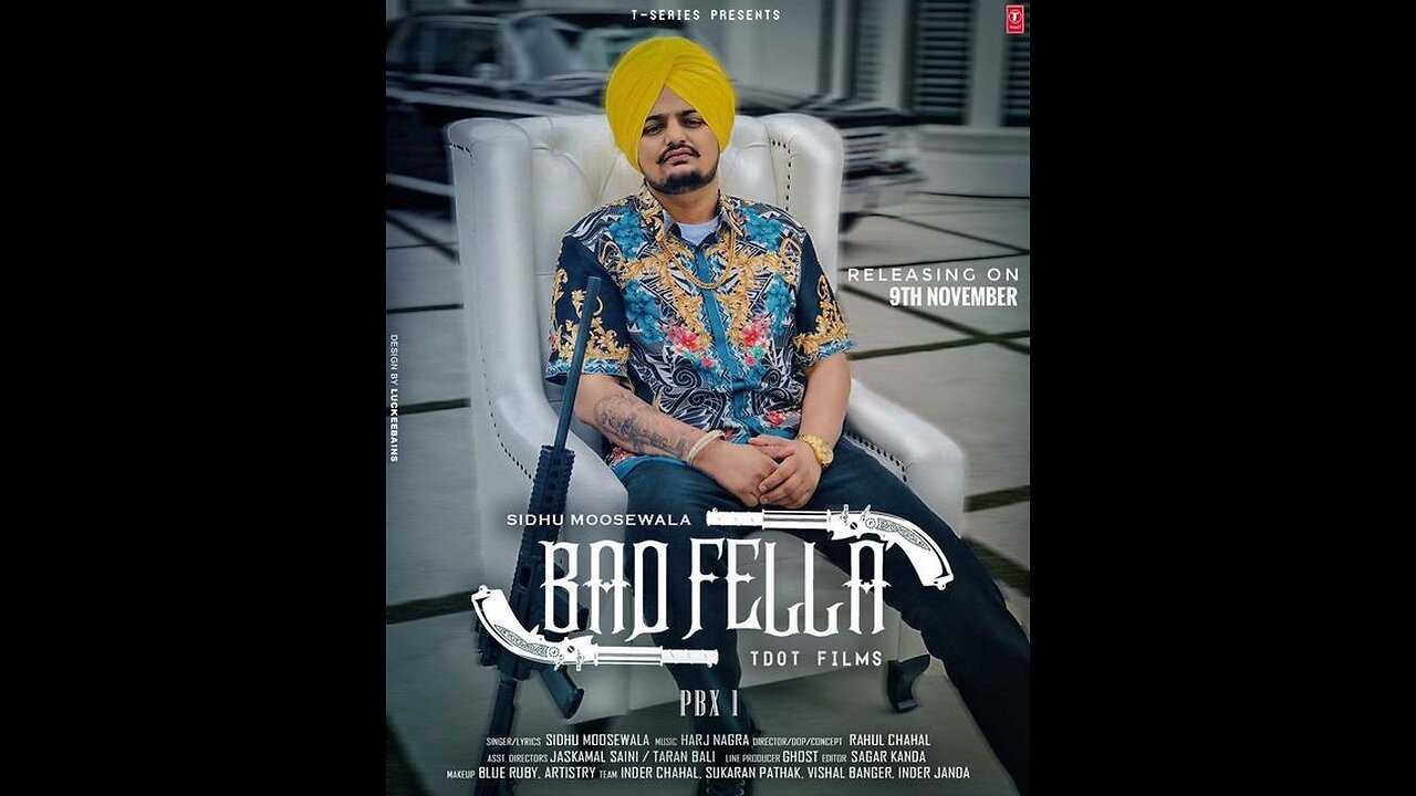 Badfella Video - PBX 1 - Sidhu Moose Wala - Harj Nagra - Latest Punjabi Song