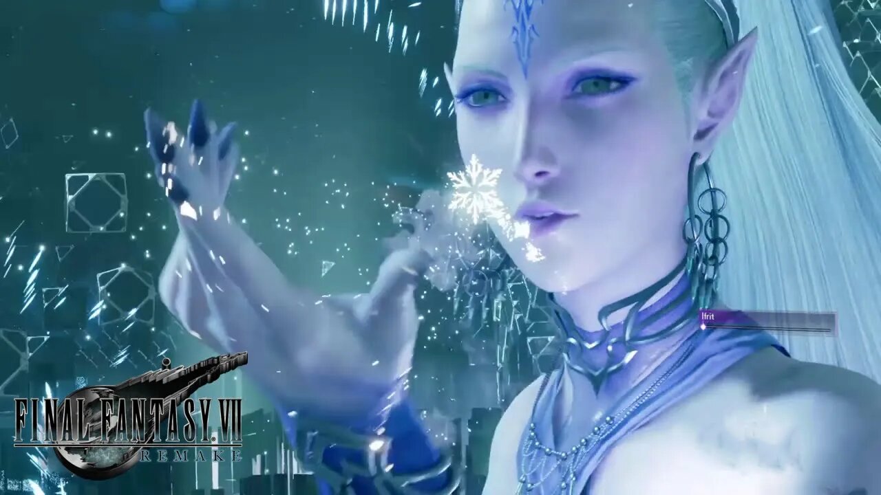 Batalha gelada com Sheeva - Final Fantasy VII REMAKE