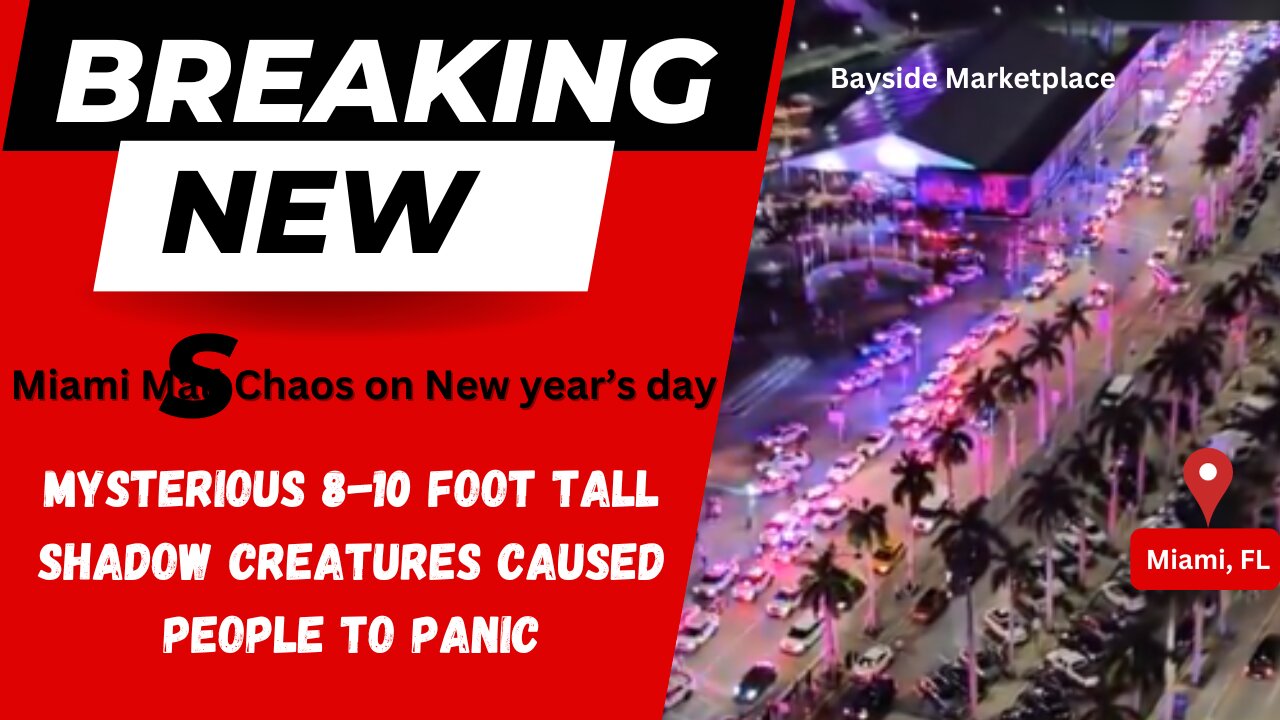 Miami Mall Chaos - 8-10" Creatures reported
