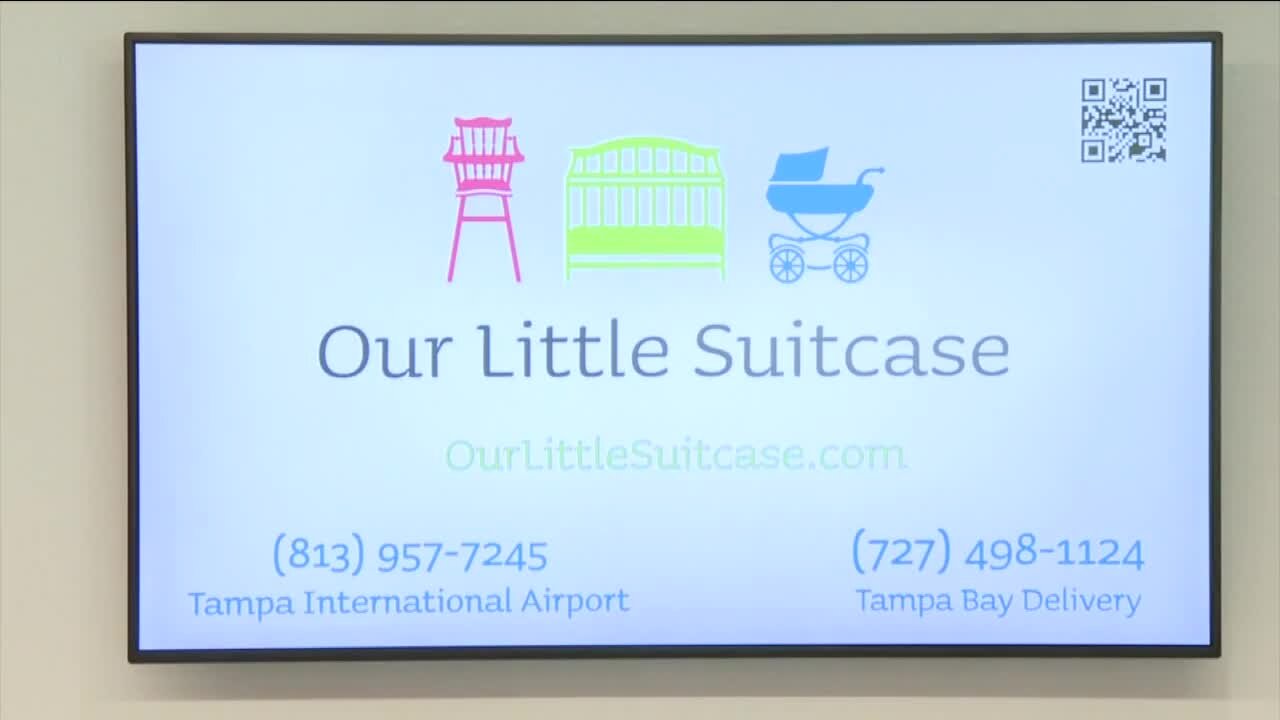 New rental company at TPA caters to parents with young children