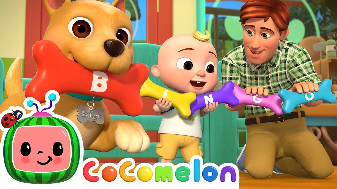 Bingo Was His Name-O | CoComelon Nursery Rhymes & Kids Songs